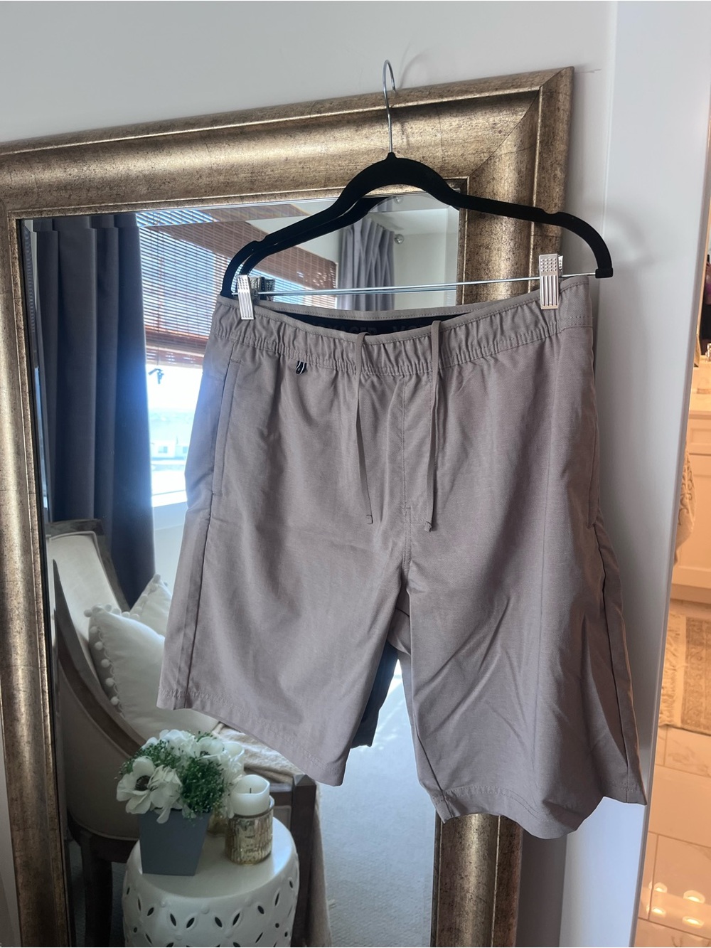 New without tags - Voyager Men's Casual Drawstring Shorts - Taupe